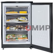 Морозильная камера Бирюса B514 черный 110л, 4 ящика