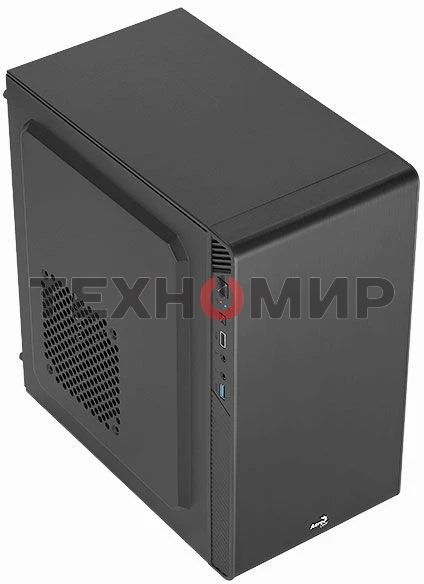 Компьютерный корпус Aerocool/Formula CS-106-S-BK-v1 черный без БП mATX 1x120мм 1xUSB 2.0 1xUSB 3.0 audio