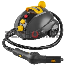 Универсальный отпариватель-пароочиститель Endever Odyssey Q-808, темно-серый/желтый, мощность 1500 Вт, 3,5 бар, бак 700 мл, 85 г/мин, 2 шт/уп.