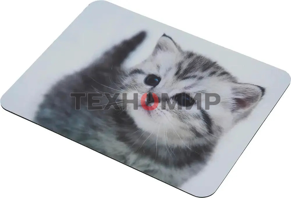 Коврик для мыши Buro BU-M40087 рисунок/котенок