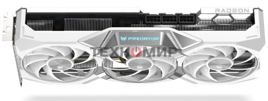 Видеокарта Acer RX9070XT PREDATOR BIFROST WHITE OC 16Gb GDDR6 256bit 3xDP HDMI 3FAN RTL