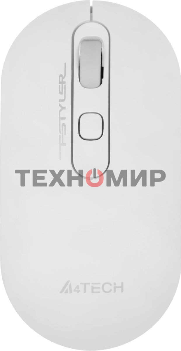Мышь беспроводная A4Tech Fstyler FG20 белый, 2000 dpi, радиоканал, USB, кнопки - 4