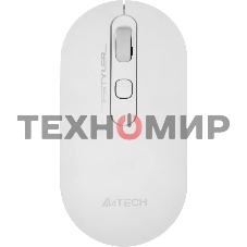 Мышь беспроводная A4Tech Fstyler FG20 белый, 2000 dpi, радиоканал, USB, кнопки - 4