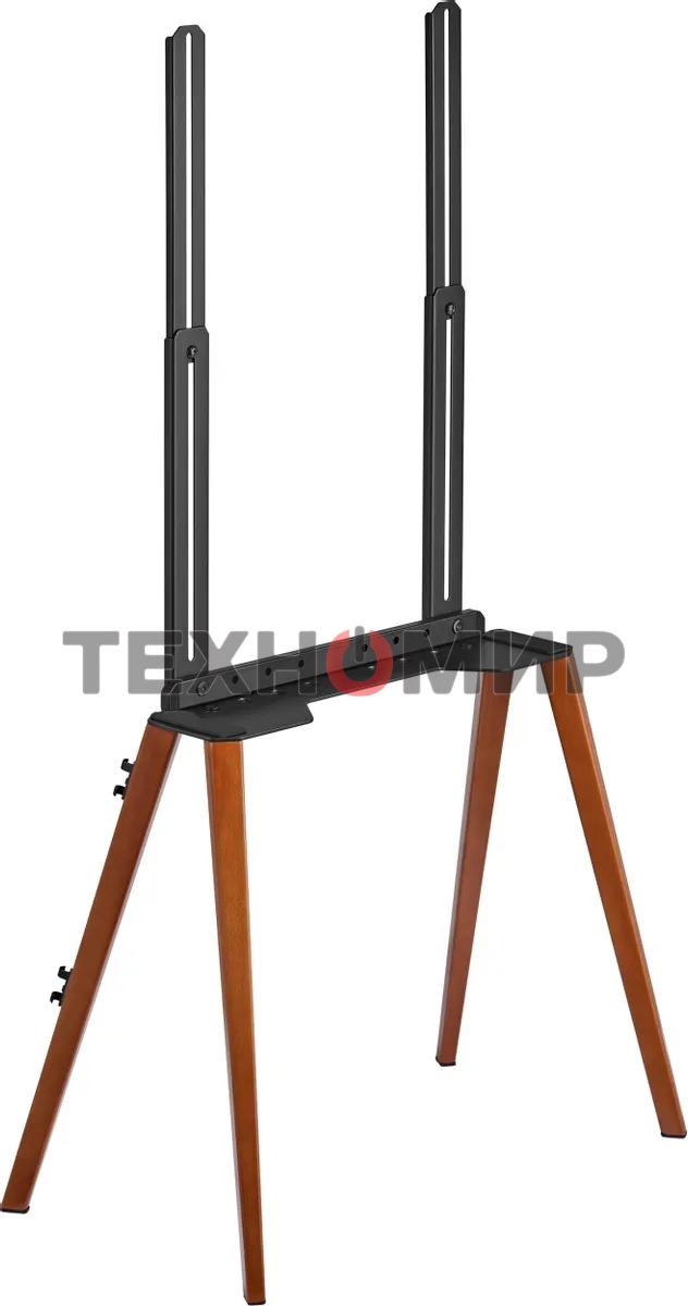 Подставка для телевизора Cactus CS-ST3644BKWN черный/орех, 43