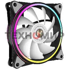 Вентилятор для корпуса Alseye HALO PRO B-R черный, 120 мм, 2100 об/мин, 26 дБ, 4 pin