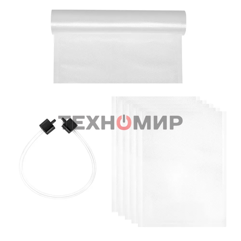 Вакуумный упаковщик Kitfort КТ-1532 130Вт черный/серебристый