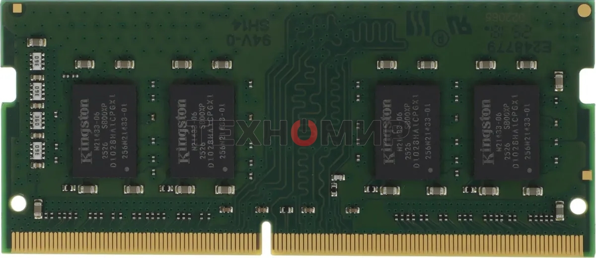 Оперативная память Kingston 8GB 3200MHz DDR4 SO-DIMM Non-ECC CL22 1Rx8 (Select Regions ONLY)
