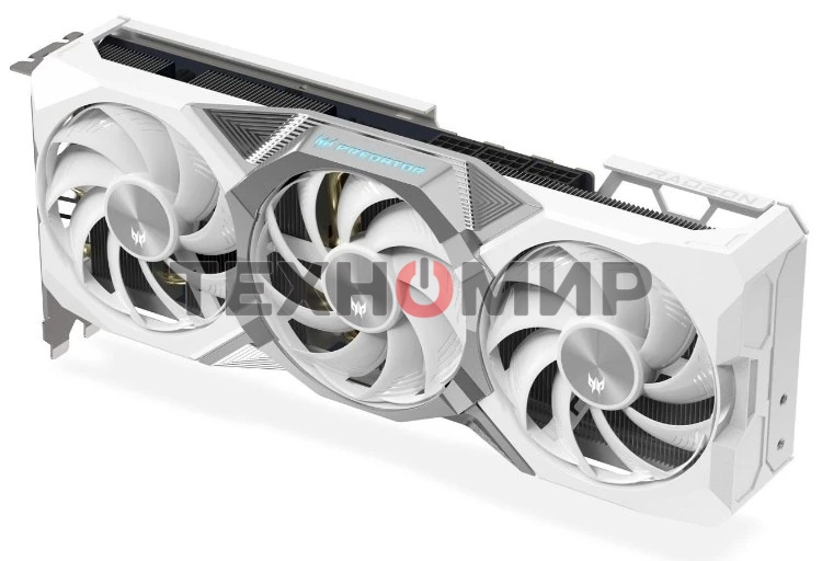 Видеокарта Acer RX9070XT PREDATOR BIFROST WHITE OC 16Gb GDDR6 256bit 3xDP HDMI 3FAN RTL