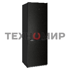 Холодильник Nordfrost NRB 132 B черный двухкамерный 205/100 л морозилка снизу, капельная система