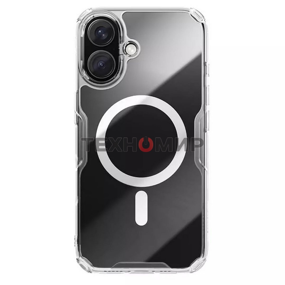 Чехол Nature TPU Pro Magnetic Case, белый, (AP iP16 Plus)