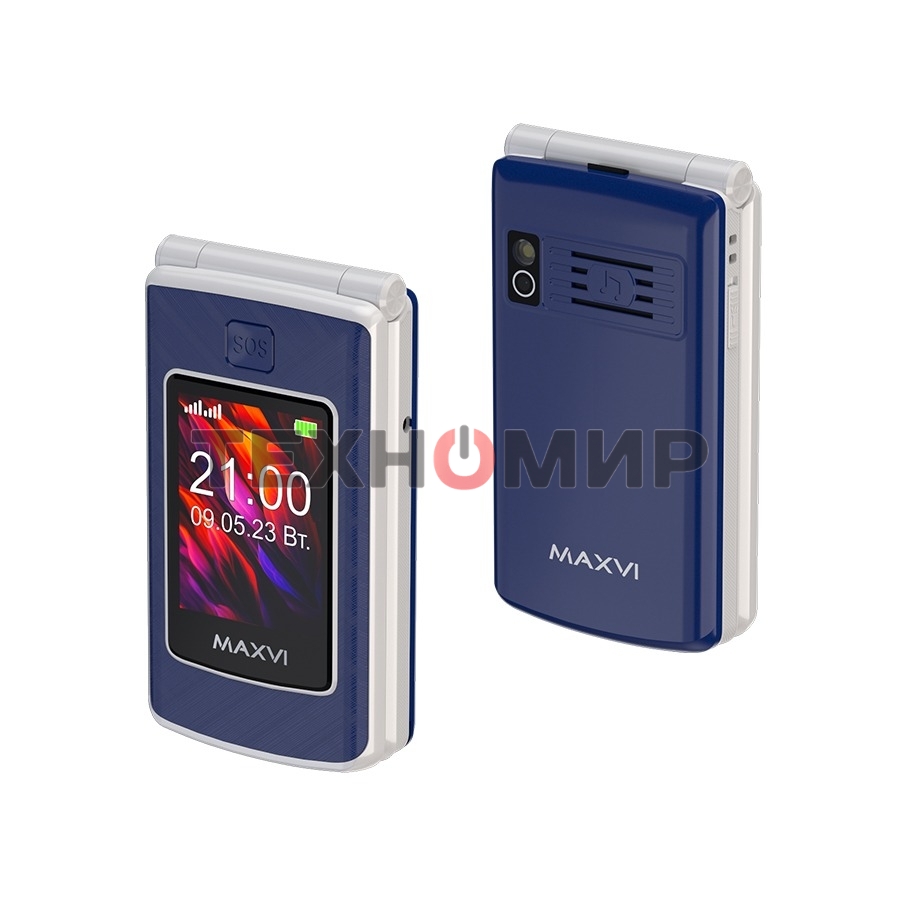 Мобильный телефон Maxvi E28 синий