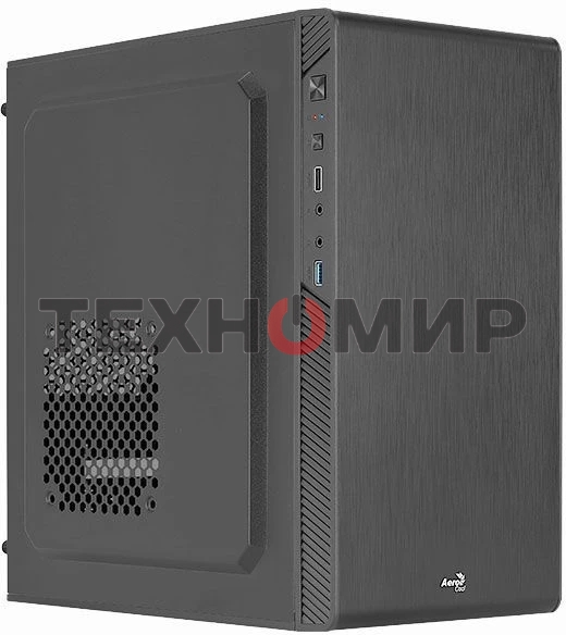 Компьютерный корпус Aerocool/Formula CS-106-S-BK-v1 черный без БП mATX 1x120мм 1xUSB 2.0 1xUSB 3.0 audio