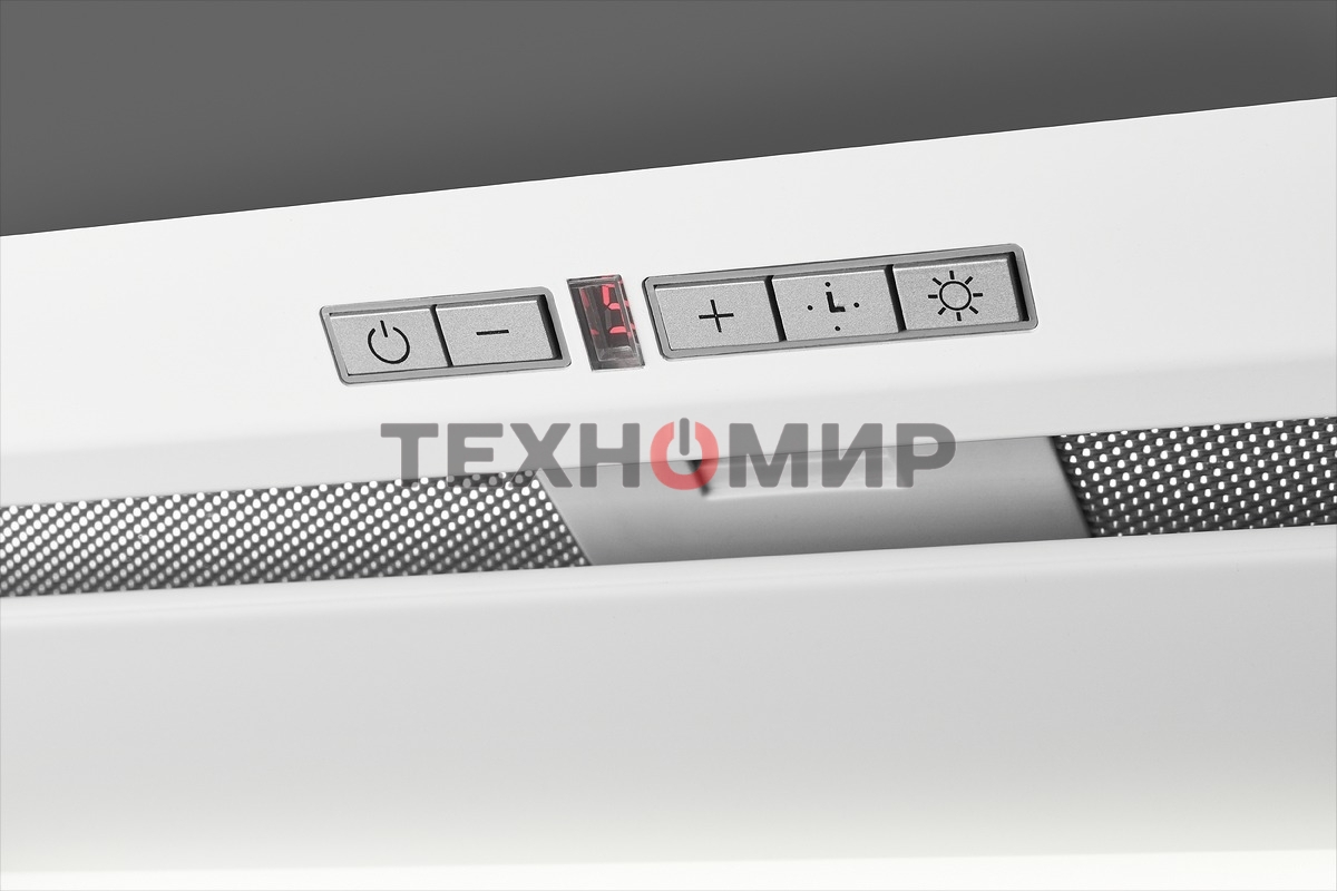 Вытяжка встраиваемая Kuppersberg Intro 70 белый, 70 см, 1000 куб. м/ч, 43 дБ