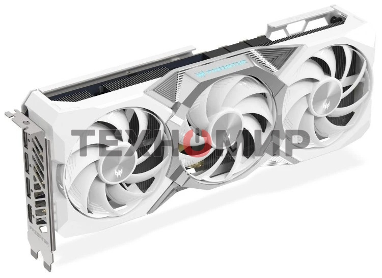 Видеокарта Acer RX9070XT PREDATOR BIFROST WHITE OC 16Gb GDDR6 256bit 3xDP HDMI 3FAN RTL