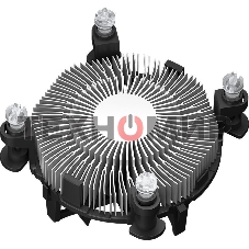 Устройство охлаждения (кулер) PcCooler R94-V2 Soc-1700/1851 4-pin Al 65W 158gr Ret (R94V2-XXNIXX-GL)