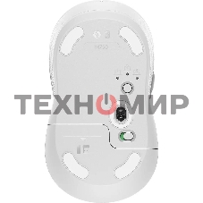 Мышь беспроводная Logitech M750 белый, 4000 dpi, радиоканал, Bluetooth, USB, кнопки - 5