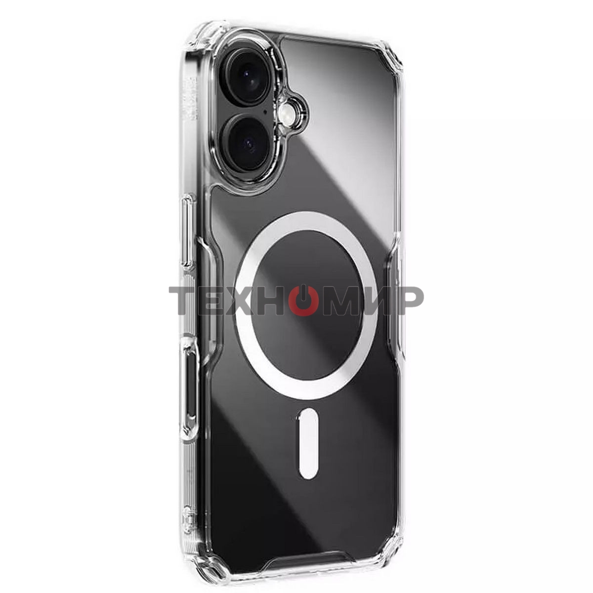 Чехол Nature TPU Pro Magnetic Case, белый, (AP iP16 Plus)