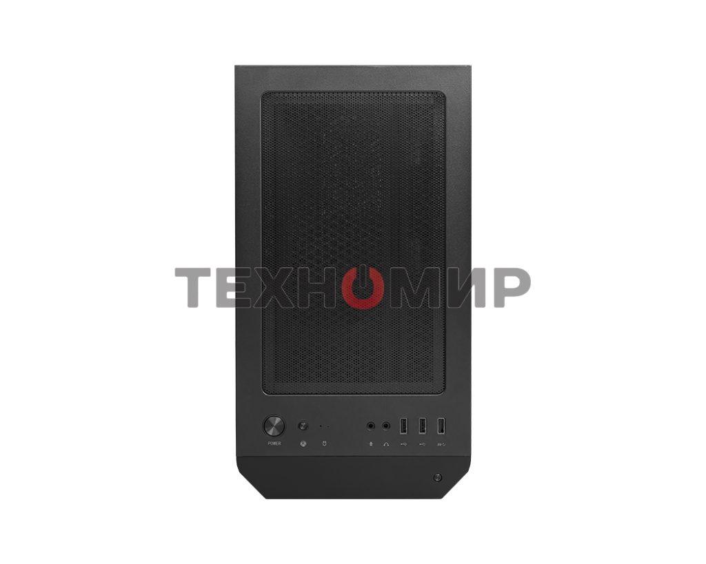 Компьютерный корпус MSI MAG FORGE M100A, Mini-Tower, черный 4x120мм