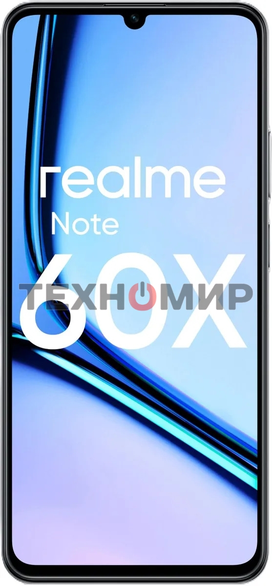 Смартфон Realme Note 60х, 3/64Gb, черный