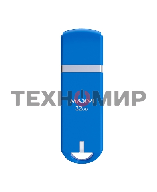 USB флеш-накопитель Maxvi P3 32GB sky blue (FD32GBUSB20C10P3)