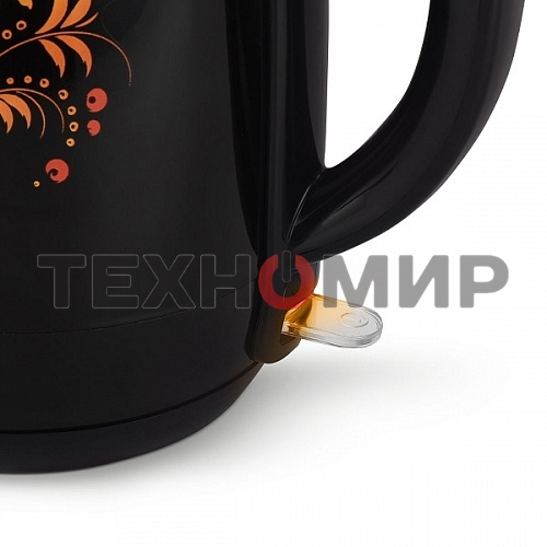 Чайник электрический BQ KT1702P черный-Цветы