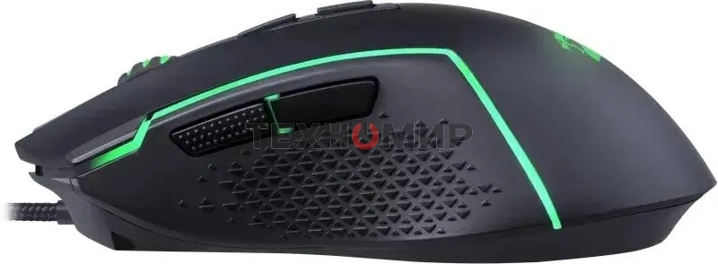 Мышь проводная Redragon Trident Lite черный, 8000 dpi, USB, кнопки - 7