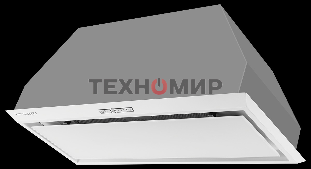 Вытяжка встраиваемая Kuppersberg Intro 70 белый, 70 см, 1000 куб. м/ч, 43 дБ