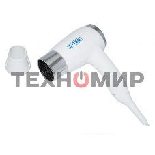 Фен G-Teq 8719S белый/серебристый, 1200 Вт