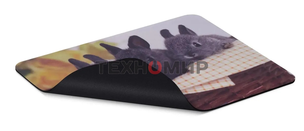 Коврик для мыши Buro BU-M40092 рисунок/кролики