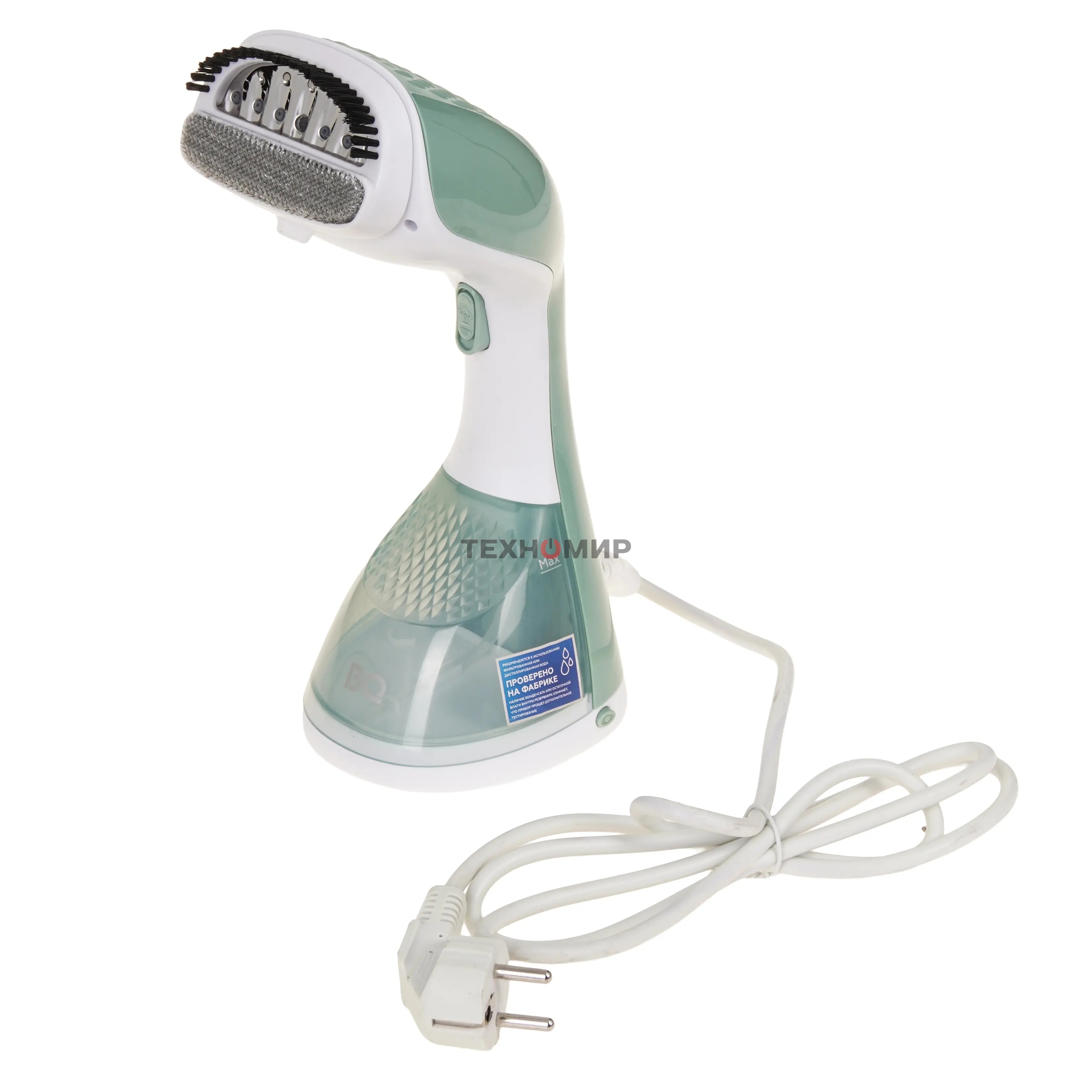 Отпариватель BQ SG1003H белый/мятный, 1400 Вт, 18 г/мин, 220 мл