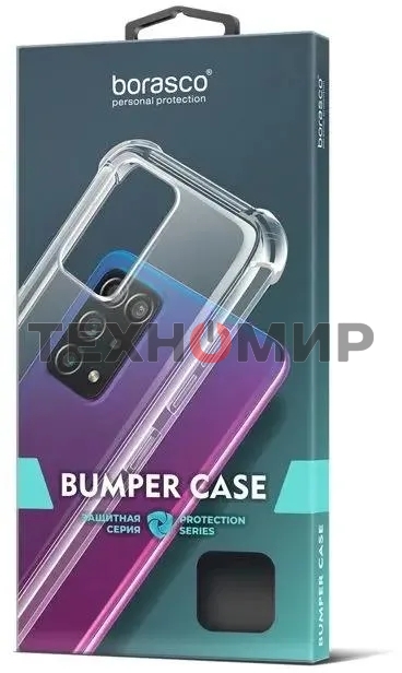 Чехол (клип-кейс) BoraSCO для Honor X5 Plus 72471 прозрачный