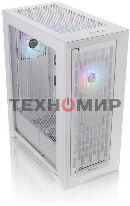 Компьютерный корпус Thermaltake CTE T500 TG ARGb белый без БП ATX 3x140мм 2xUSB 3.0 1xUSB3.1 audio bott PSU