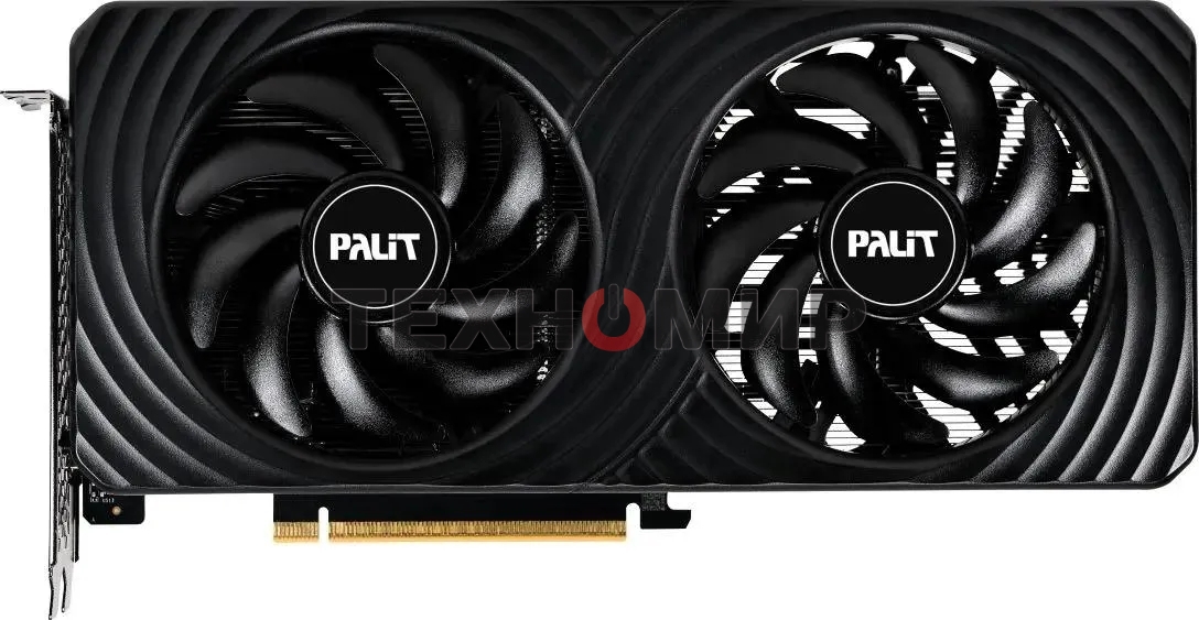 Видеокарта Palit GeForce RTX 5050 DUAL OC, NVIDIA RTX 5050, 8 ГБ GDDR6, 128 бит, PCI-e 5.0, 1xHDMI, 3xDP, 2647 МГц
