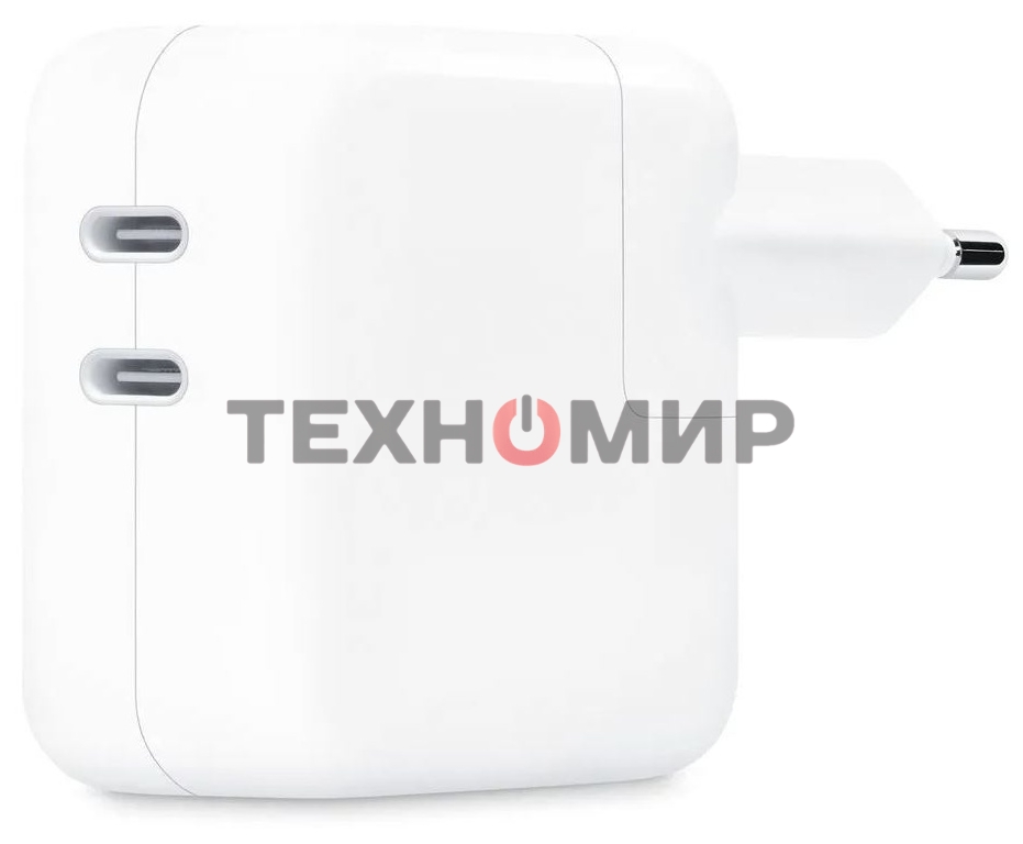 Сетевое зарядное устройство Apple 35W Dual USB-C Power Adapter