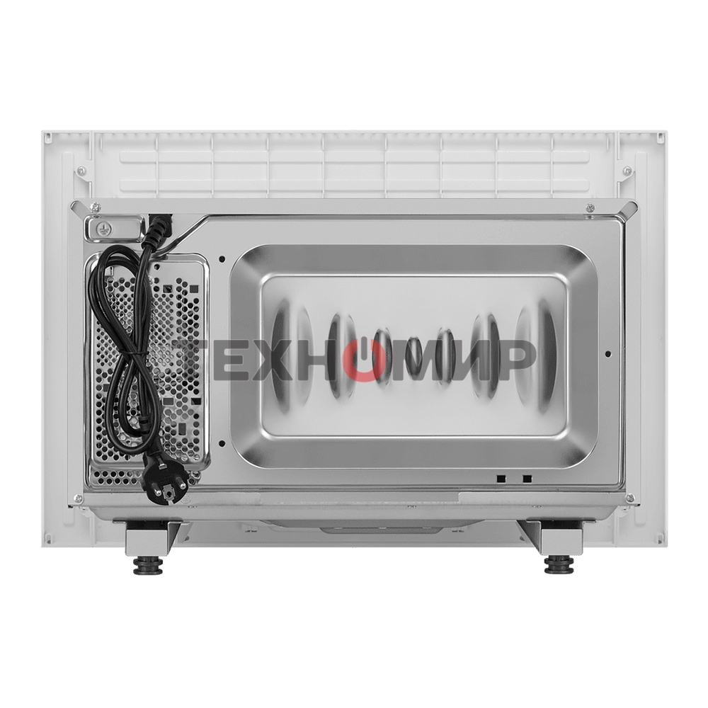Микроволновая печь встраиваемая Maunfeld JBMO820GW01 белый, 20 л, 1080 Вт, переключатели - сенсор/поворотный механизм