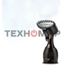 Отпариватель Vitek VT-2440 черный/золотистый, 1500 Вт, 32 г/мин, 270 мл