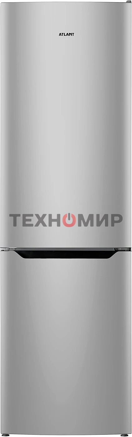 Холодильник Atlant ХМ 6624-189 серебристый двухкамерный 228/119 л морозилка снизу, капельная система