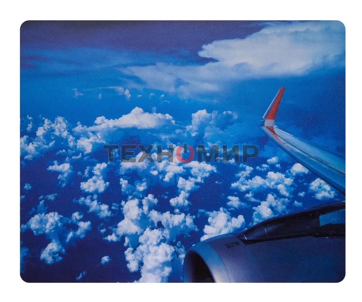 Коврик для мыши Buro BU-R51748 рисунок/самолет