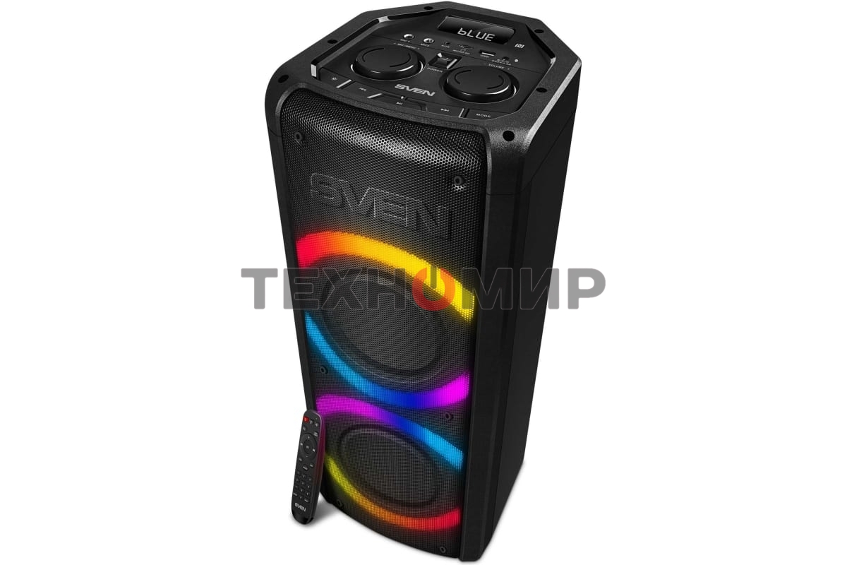 Портативная акустика Sven АС PS-710 черный 100 Вт Bluetooth