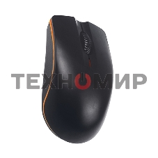Мышь проводная Qumo Practic Office M90 черный, 1000 dpi, USB, кнопки - 3