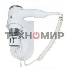 Фен G-Teq 8719S белый/серебристый, 1200 Вт