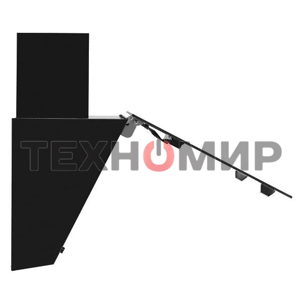 Вытяжка наклонная Maunfeld Falcon 60 Glass черная, 59.5 см, 1150 куб. м/ч, 54 дБ