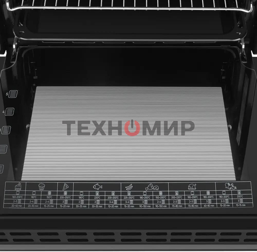 Шкаф духовой электрический Maunfeld AEOD60103W, 60л, дверца с 3 стеклами, белый