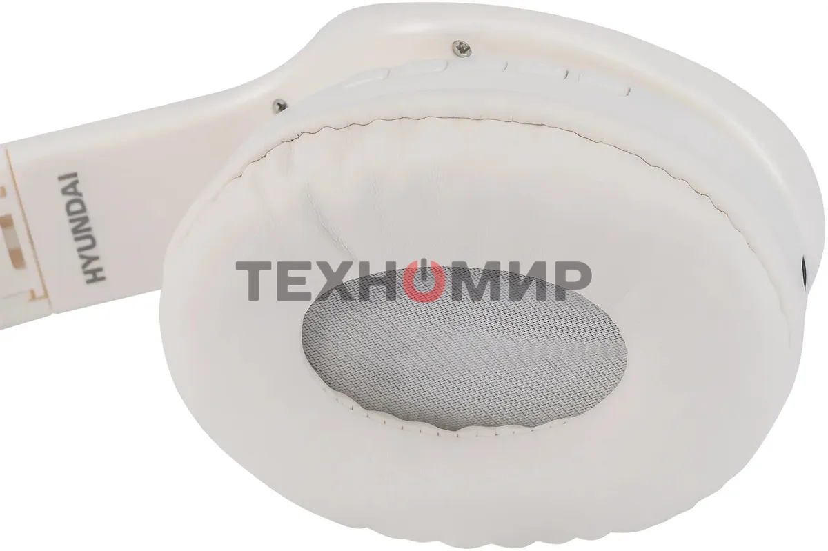 Гарнитура накладные Hyundai H-HP104 белый