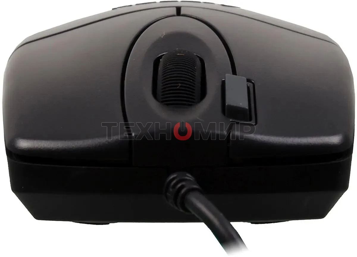 Мышь проводная A4Tech OP-620DS черный, 1000 dpi, USB, кнопки - 4