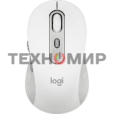 Мышь беспроводная Logitech M750 белый, 4000 dpi, радиоканал, Bluetooth, USB, кнопки - 5