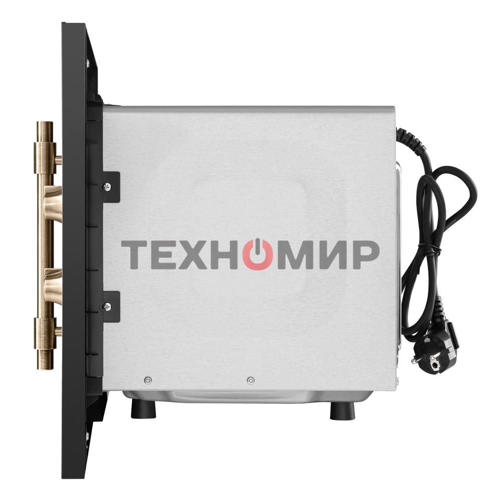 Встраиваемая микроволновая печь Maunfeld JBMO.20.5ERBG 20 л, 700 Вт, переключатели - поворотный механизм