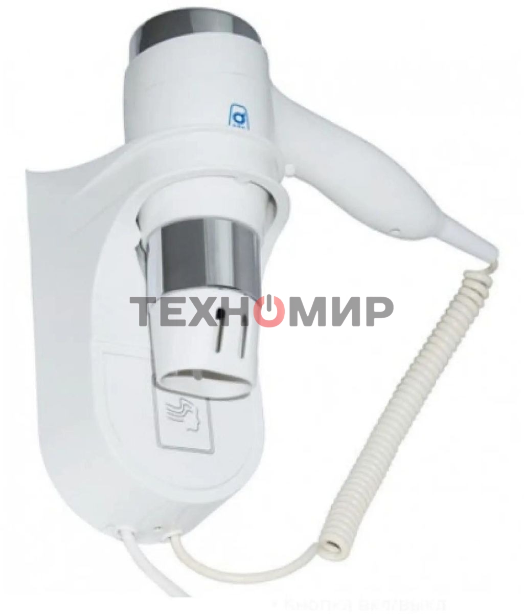 Фен G-Teq 8719S белый/серебристый, 1200 Вт