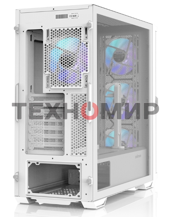 Компьютерный корпус MidiTower Zalman Z10 DUO White (без блока питания) (Zalman Z10 DUO White)