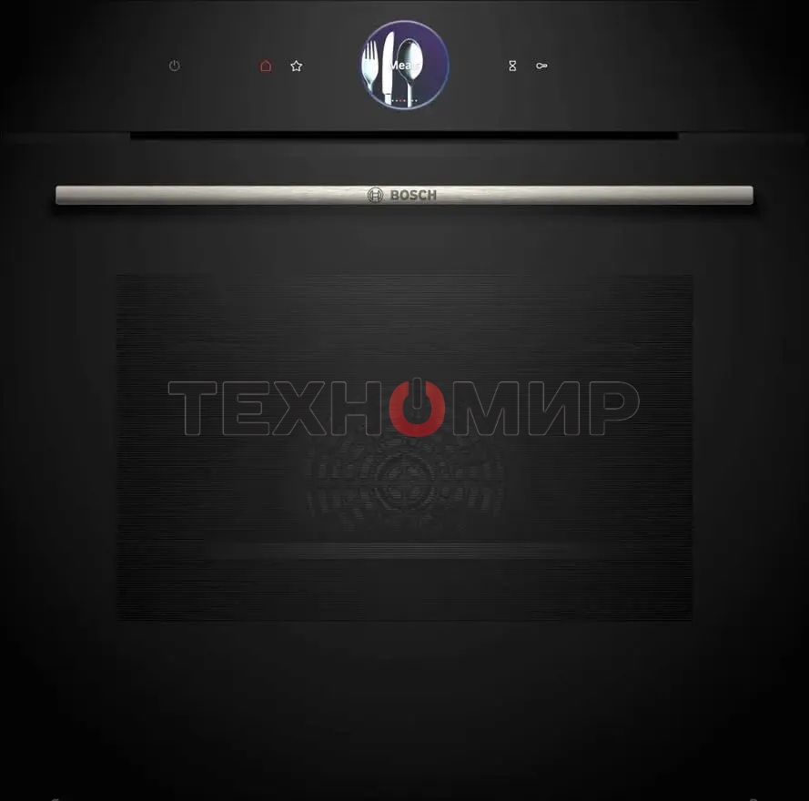 Встраиваемый духовой шкаф электрический Bosch HBG7764B1 черный